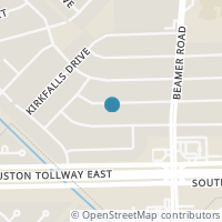 Map location of 11426 Kirkhollow Dr, Houston TX 77089