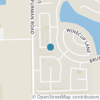 Map location of 2726 Heatherwind Ln, Houston TX 77047