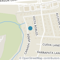 Map location of 233 Canada Verde St, Hollywood Park TX 78232