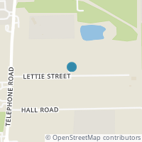 Map location of 0 Lettie Avenue, Houston, TX 77075
