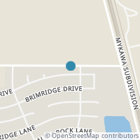 Map location of 6743 Atlasridge Drive, Houston, TX 77048