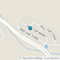 Map location of 11236 Hill Top Bnd, Helotes TX 78023