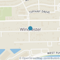 Map location of 14539 Polo Street, Houston, TX 77085