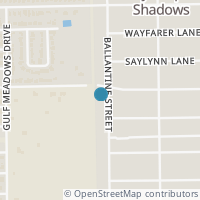 Map location of 10304 Ballantine St, Houston TX 77075