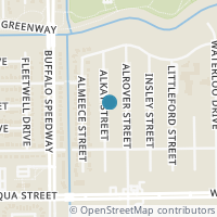Map location of 14503 Alkay Street, Houston, TX 77045