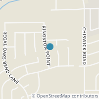 Map location of 13011 Kingston Point Ln, Houston TX 77047