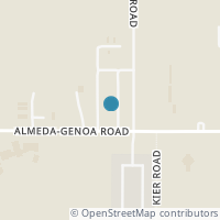 Map location of 12916 Sirkis Street, Houston, TX 77048