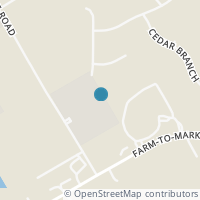 Map location of 19534 Creekview Oaks, San Antonio TX 78266