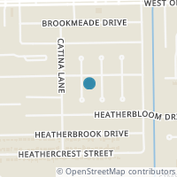 Map location of 14011 Santa Teresa Rd, Houston TX 77045