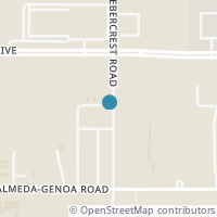 Map location of 5118 Itiel St, Houston TX 77048