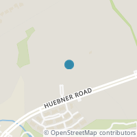Map location of 831 Queens Oak, San Antonio TX 78258