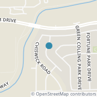 Map location of 11731 Red Hummingbird Drive, Houston, TX 77047