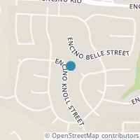 Map location of 19718 Encino Knoll St, San Antonio TX 78259