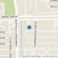 Map location of 3518 Ripplebrook Dr, Houston TX 77045