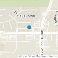 Map location of 5603 Turner Oaks, Houston, TX 77085