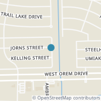 Map location of 3103 Jorns St, Houston TX 77045