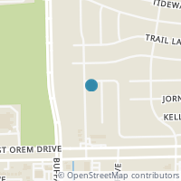 Map location of 13523 Townwood Drive, Houston, TX 77045