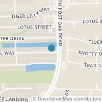 Map location of 5414 Coastal Way, Houston, TX 77085