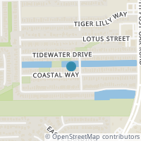 Map location of 5630 Coastal Way, Houston TX 77085