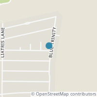 Map location of 20803 Blue Trinity, San Antonio TX 78259