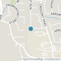 Map location of 1550 Crescent Glen, San Antonio, TX 78258
