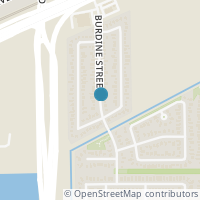 Map location of 12726 Burdine Street, Houston, TX 77085