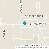 Map location of 6115 El Oro Dr 430, Houston TX 77048