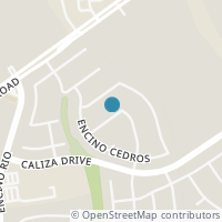 Map location of 21410 ENCINO CALIZA, San Antonio, TX 78259