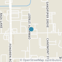 Map location of 14550 Fonmeadow Drive #1004, Houston, TX 77035