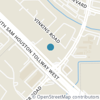 Map location of 8720 Victorian Village Dr, Houston TX 77071