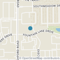 Map location of 10430 Executive Lake Drive, Stafford, TX 77477