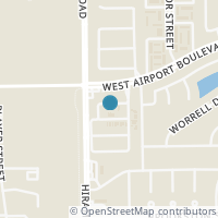Map location of 4422 Santorini Lane, Houston, TX 77045