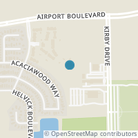 Map location of 11914 Oakmont Valley Trace, Houston, TX 77045