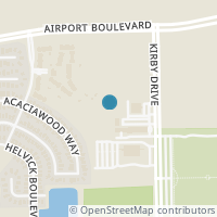 Map location of 11921 Oakmont Valley Trace, Houston, TX 77045