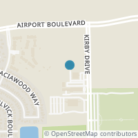 Map location of 2022 Millbridge Spring Lane, Houston, TX 77045