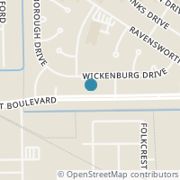 Map location of 9622 W Airport Blvd, Houston TX 77031