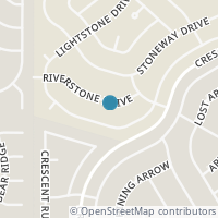 Map location of 922 RIVERSTONE DR, San Antonio, TX 78258