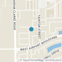Map location of 12719 Delsanto St, Houston TX 77045