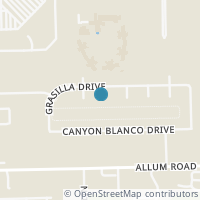 Map location of 12614 Querida Court, Houston, TX 77045