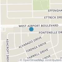 Map location of 5746 Fontenelle Dr, Houston TX 77035
