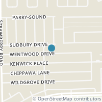 Map location of 1511 Wentwood Dr, Pasadena TX 77504