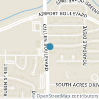 Map location of 4702 Paradise Lane, Houston, TX 77048