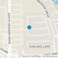 Map location of 7930 Candlegreen Lane, Houston, TX 77071