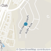 Map location of 21906 Dolomite Dr, San Antonio, TX 78259