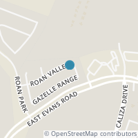 Map location of 3330 Roan Vly, San Antonio TX 78259