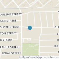 Map location of 750 Globe Street, Houston, TX 77034