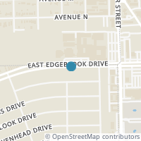 Map location of 302 E Edgebrook Drive, Houston, TX 77034