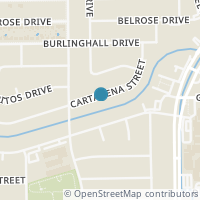 Map location of 5639 Cartagena Street, Houston, TX 77035