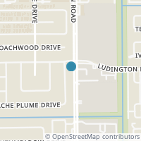 Map location of 11807 Pepperdine Ln, Houston TX 77071
