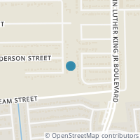 Map location of 9511 Merle Street #A B, South Houston, TX 77033